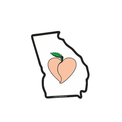 Sticker | Heart in Georgia | Vinyl Decal