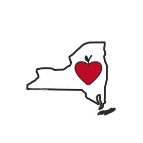 Sticker | Heart in New York | Vinyl Sticker