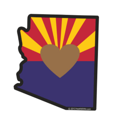 Sticker | Heart in Arizona | VInyl Decal