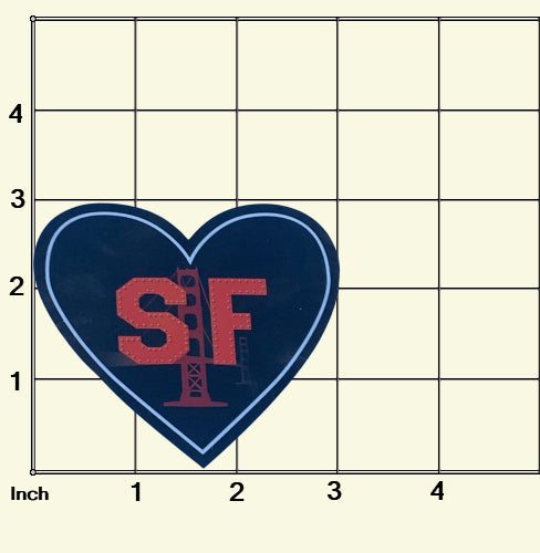 San Francisco Sticker Collection | 3 Sticker Designs | California