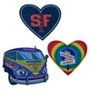 San Francisco Sticker Collection | 3 Sticker Designs | California