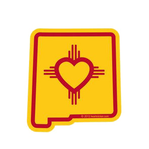 Sticker | Heart in New Mexico | Vinyl Sticker