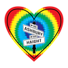 Sticker | Haight-Ashbury | In My Heart - The Heart Sticker Company