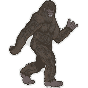 Sticker | Hang Loose Bigfoot - The Heart Sticker Company